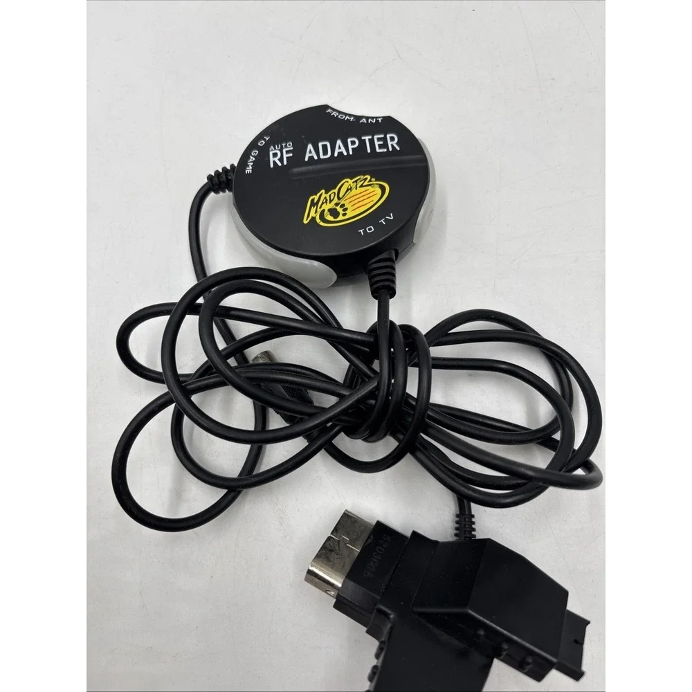 Mad Catz Universal Auto RF Adapter Xbox Nintendo 64 Gamecube PlayStation